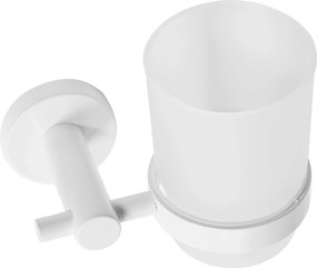 Rea Rea, nástenný pohár na zubné kefky 322233B, biela, REA-77091