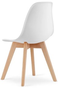 Set jedálenských stoličiek KITO biela (4ks)