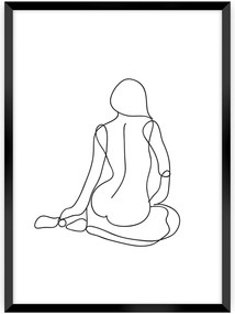 Plagát Figure Line I