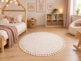 Koberec Berber 7061 IVORY-K rozmery koberec: 160x160 cm