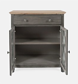 Komoda Avola 79 cm z masívu šedohnedá