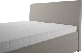 Posteľ Monte 180x200 cm, béžová tkanina