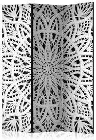 Artgeist Paraván - White Mandala [Room Dividers]