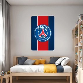 Textilná nálepka na stenu "Paris Saint-Germain FC"