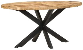 Jedálenský stôl 160x80x75 cm surové mangovníkové drevo