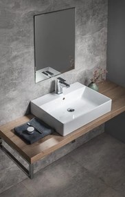 GSI GSI, KUBE X keramické umývadlo na dosku, priemer 32cm, biela ExtraGlaze, 943511