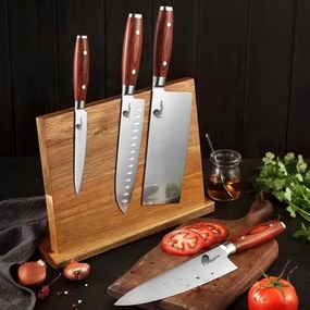 nůž Steak 5" German 1.4116 - pakka wood