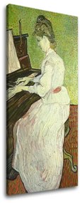 Obraz na plátne Vincent van Gogh - Marguerite Gachet pri klavíri | rôzne rozmery