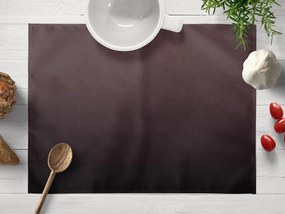 Biante Saténové prestieranie na stôl polyesterový Satén LUX-019 Čokoládovo hnedé 35x45 cm