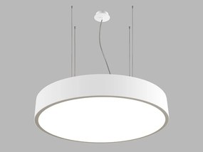 LED2 Závesné LED osvetlenie na lanku MONO, 153W, 3000K/4000K, okrúhle, biele