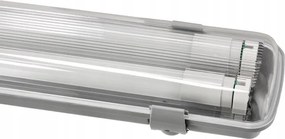3x Hermetické svietidlo + 6x LED trubica 120 cm 4000K