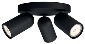 Philips 50583/30/PN - Bodové svietidlo MYLIVING PONGEE 3xGU10/5,5W/230V