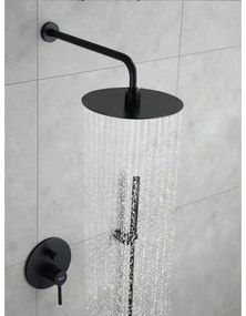 REA-P4100 - Sprchová súprava s podomietkovou batériou LUNGO čierna