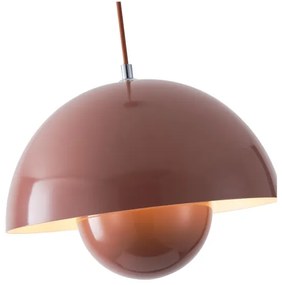 Luster na lanku 1xE27/15W/230V červená