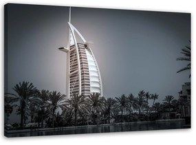 Gario Obraz na plátne Burj al-Arab hotel v Dubaji Rozmery: 60 x 40 cm