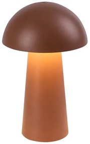 Rabalux 76039 - LED stmievateľná dotyková vonkajšia lampa MIREO 1,5W/5V IP44 1200 mAh USB hnedá