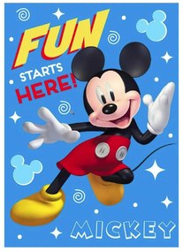 Detská deka Mickey Mouse 02 100x140 cm 100% Polyester