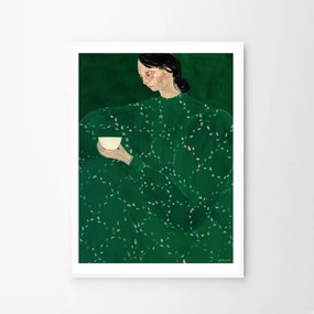 Moikka Plagát Coffee Alone At Place De Clichy by Sofia Lind 50x70 cm