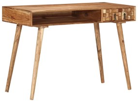 Písací stôl 115x50x76 cmmasívne akáciové drevo