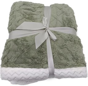 Jahu Baránková deka Island olivia, 150 x 200 cm