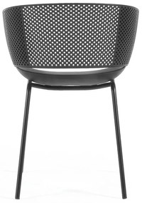 Čierne jedálenské stoličky v súprave 4 ks Yeray – Kave Home