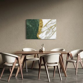 Obraz - Zelený mramor N⁰1 (90x60 cm)