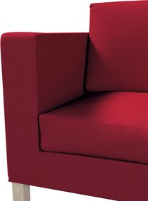 Poťah na sedačku Karlanda (pre 2 osoby,krátky) farba produktu červená látka zapletaná