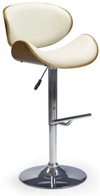Barová stolička RUMBA – viac farieb Orech / krémová