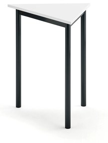 Stôl SONITUS TRIANGEL, 700x600x720 mm, HPL - biela, antracit
