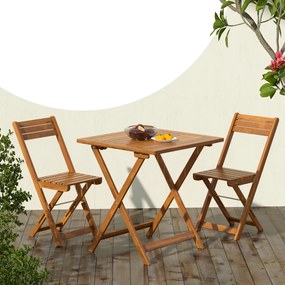 Balkónový nábytok VITEK, 1+2, prírodná hnedá Casaria