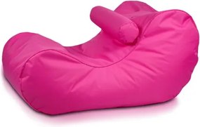 Sedací vak Ležadlo XL polyester TiaHome - ružová