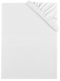 Plachta posteľná biela jersey EMI: Detská plachta 60x120