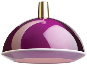 Závesná lampa Kuplat 400, fialová