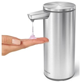 Simplehuman Bezdotykový dávkovač mydla 266 ml, dobíjací, kefovaná nehrdz. oceľ