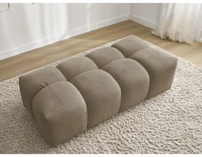 Taupe ženilková podnožka Everest – Bobochic Paris