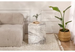 Odkladací stolík KUP 50x45 cm dekor mramoru