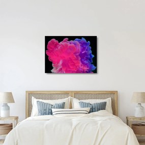 Sklenený obraz abstrakcie (70x50 cm)