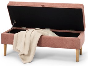 Čalúnená lavica s odkladacím priestorom