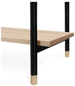 Konferenčný stolík s doskou v dubovom dekore v prírodnej farbe 60x120 cm Jugend - Woodman