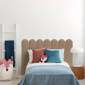 Zástena za posteľ - Oblúk - 20x100cm Farba: Béžová, Rozmer: 20x100
