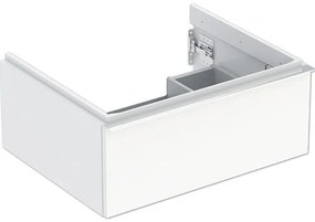 Kúpeľňová skrinka pod umývadlo GEBERIT iCon biela 59,2 x 24,7 x 47,6 cm 502,31