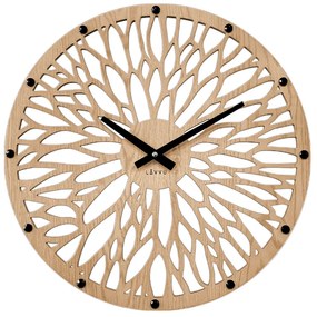 Drevené hodiny Lavvu Wood LCT1181, 49cm