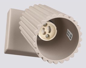 Taupe kovové bodové svietidlo 8x16 cm Gleam – Sollux