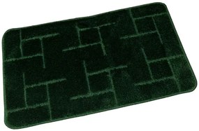 Sada kúpeľňových koberčekov TERAMO tmavozelená