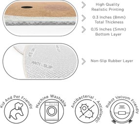 Prateľný detský koberec ø150 cm Sunny World – Mila Home