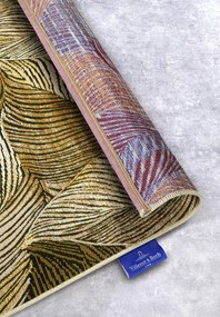 Villeroy & Boch, Kusový koberec Villeroy & Boch 106059 Gold, Black – na von aj na doma, 160x235, žltá, chodba / predsieň