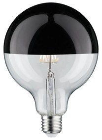 Paulmann LED zrkadlová hlava E27 6,5W čierna chróm