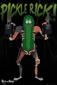 Plagát, Obraz - Rick and Morty - Pickle Rick, (61 x 91.5 cm)