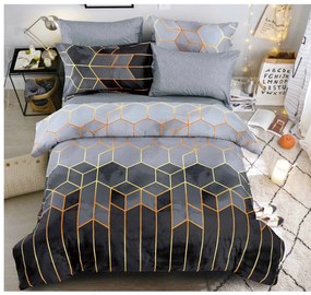 Bavlnené obliečky NOCTRIX sivé Rozmer obliečky: 70 x 90 cm | 140 x 200 cm