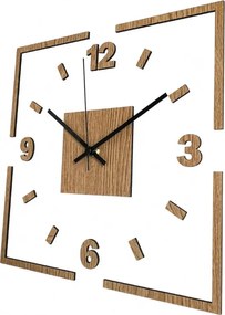 Tiché štvorcové hodiny do obývačky, spálne aj kancelárie| SENTOP IA-226-S